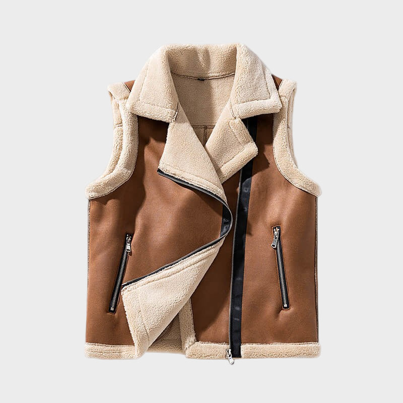 Tereza – Dámská veganská kožená vesta