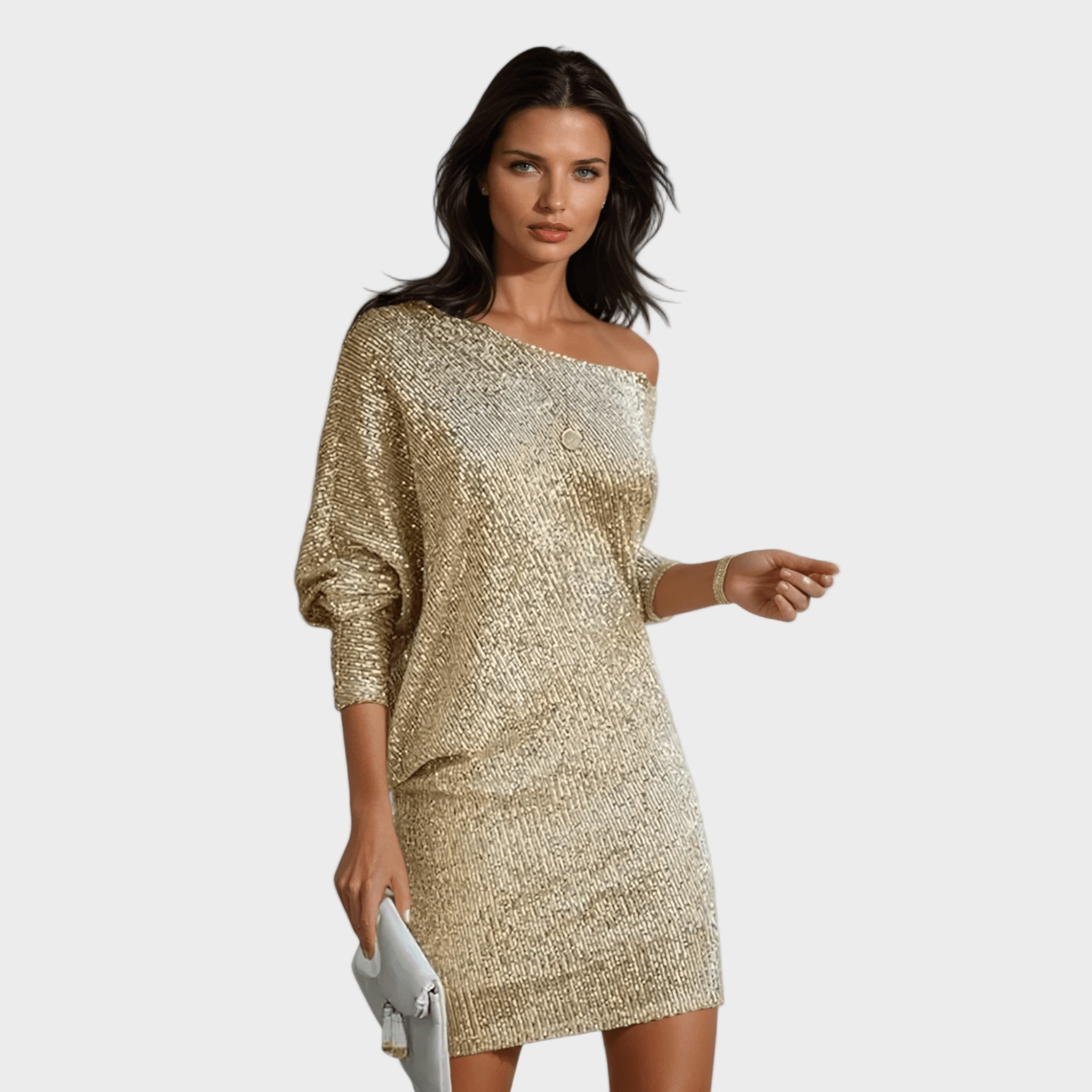 Večerní šaty s flitry