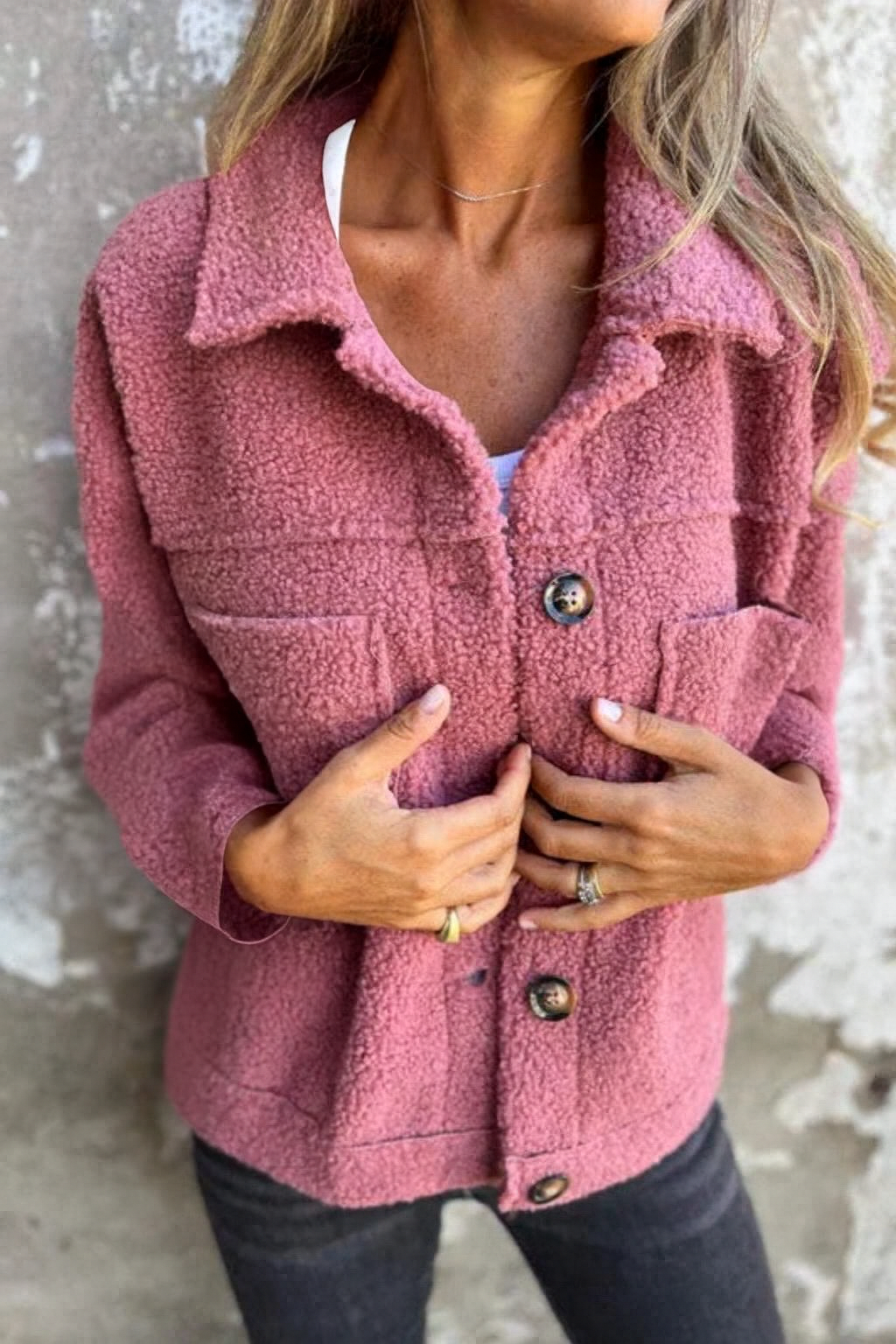 Selvano | Elegantní kožená bunda